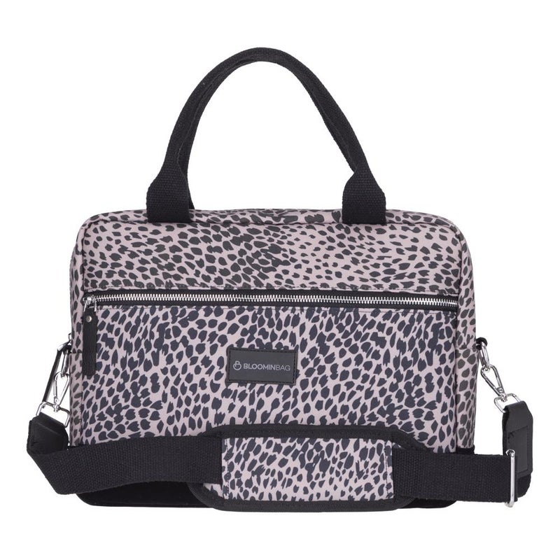 BloominBag Leopard Cita Noir 13-14 inch Laptop / Macbook Bag - Image 2
